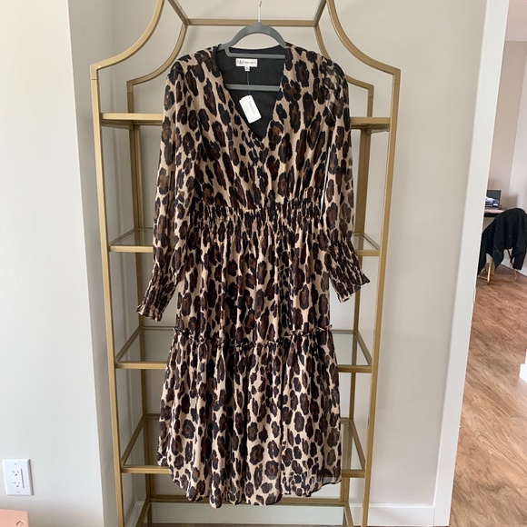 Neiman Marcus Dresses & Skirts - Leopard Print Dress